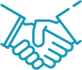handshake Illustration of a handshake.